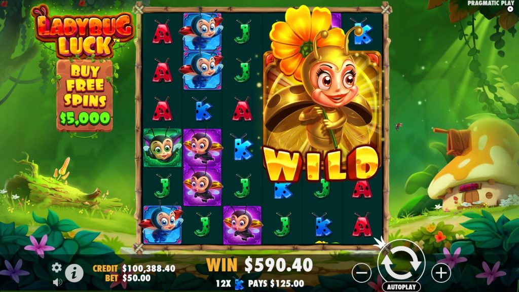 Ladybug Luck slot-base game