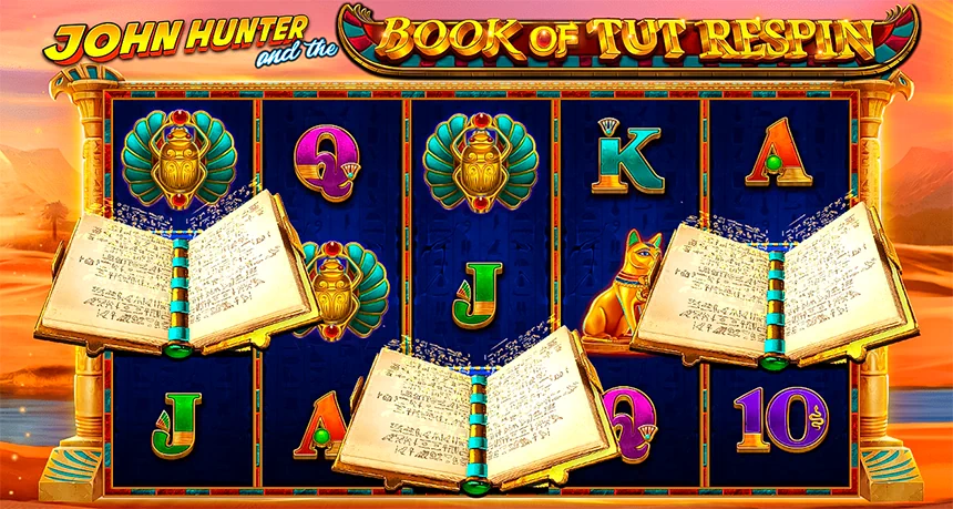 John Hunter and the Book of Tut Respin  slot