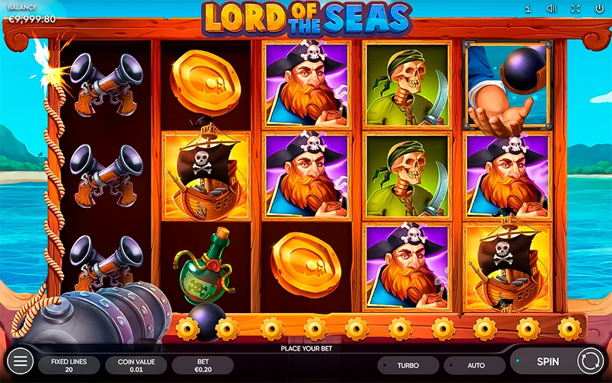 Lord Of The Seas slot lobby