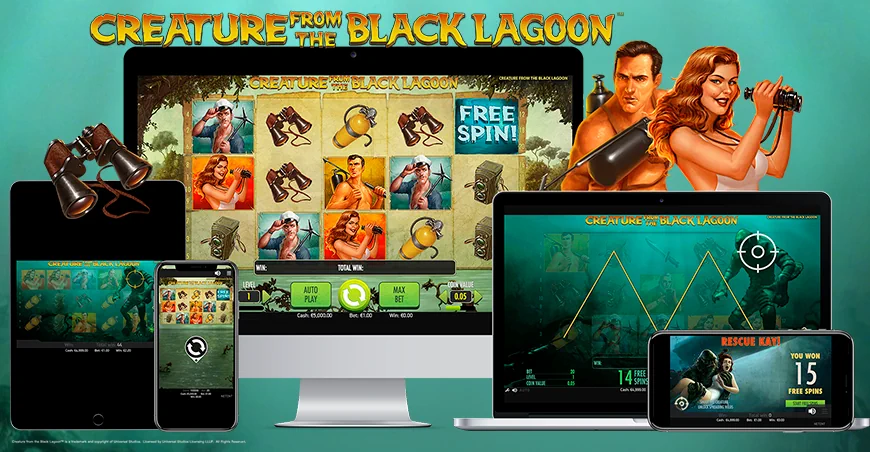 All devices on which you can play Creature from the Black Lagoon slot for free. 