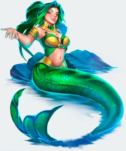 Water Nymph from the Enchanted Waters slot