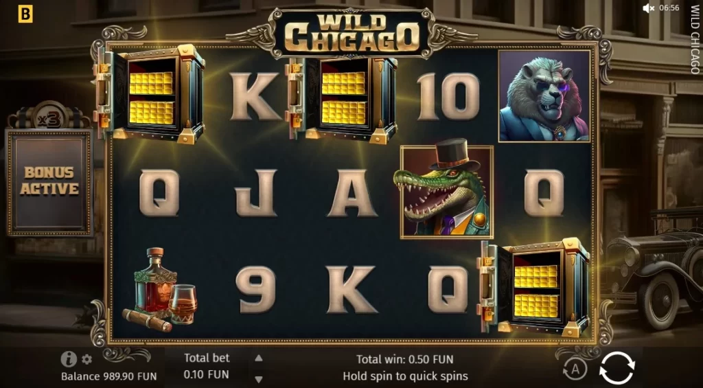 Wild Chicago - bonus game