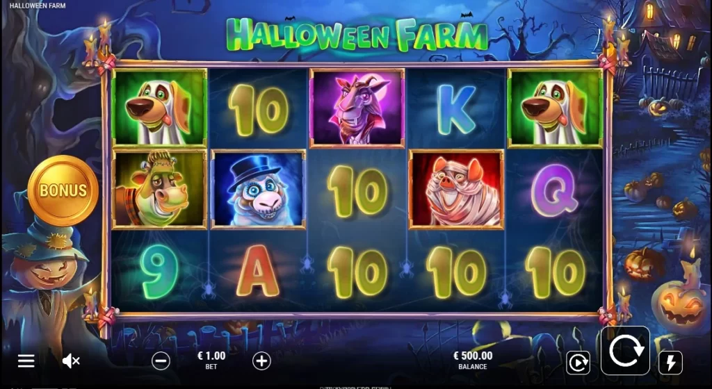 Halloween Farm - symbols