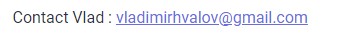 Contact Vlad Hvalov