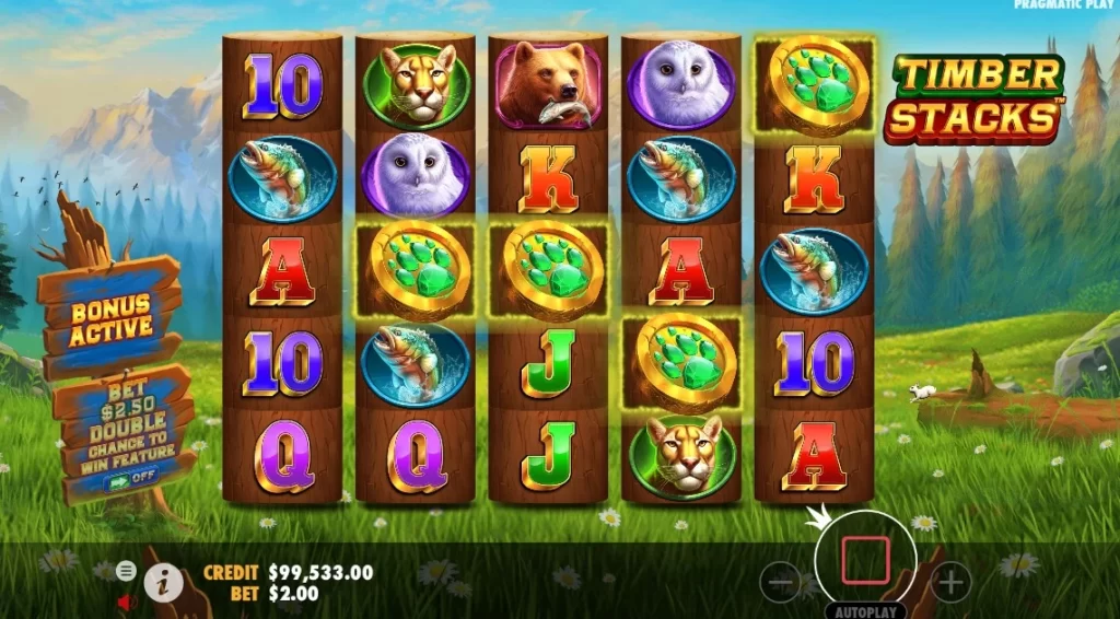 Timber Stacks  - Free Spins