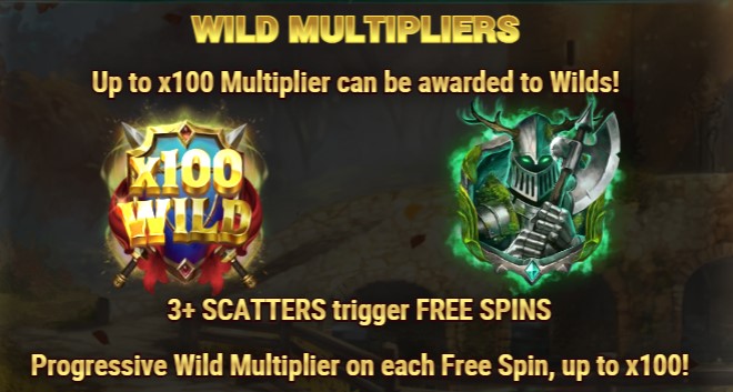 Return of The Green Knight 100X multiplier