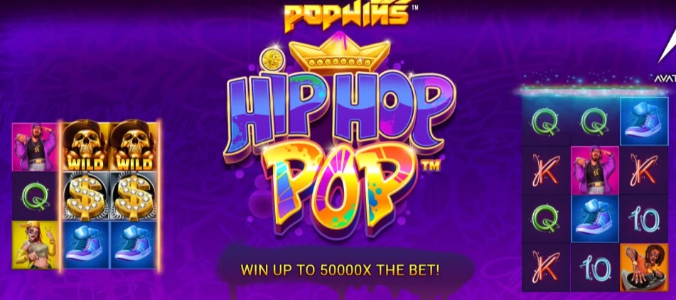 Hip Hop Pop slot - 50k X max pay