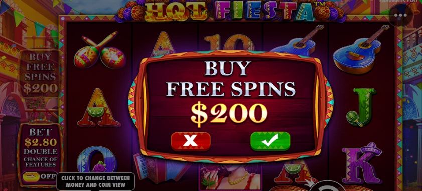 Buy Free Spins in Hot Fiesta Game