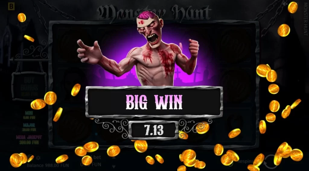 Monster Hunt - Big Win