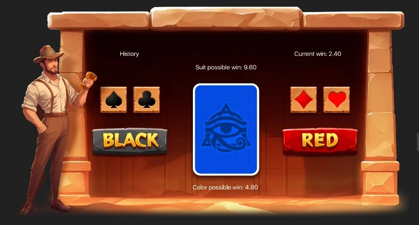 Mummy’s Gold Slot - Gamble Feature 