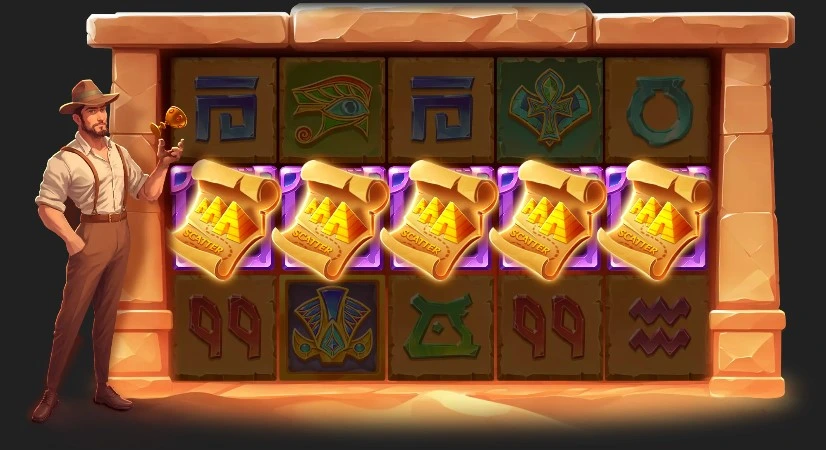 Mummy’s Gold Slot - Gold Scatter Feature 