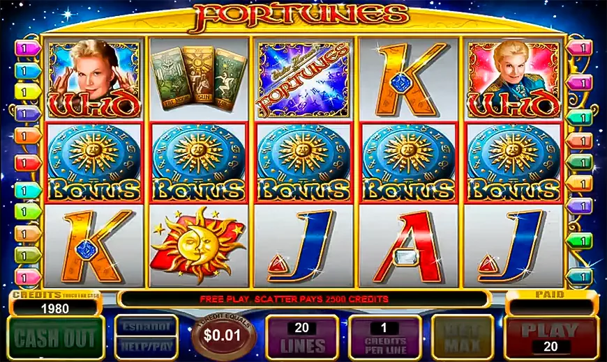 Walter Mercado's Fortunes Slot Bonus