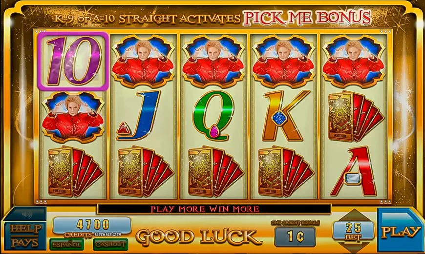 Walter Mercado's Fortunes & Tarot Treasures slot