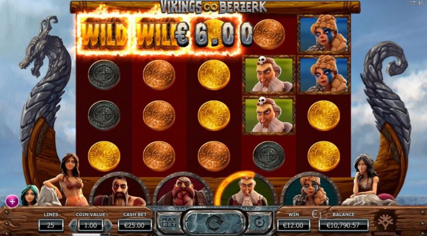 Vikings go berserk adventure slot