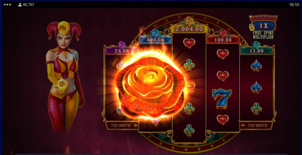 Fire and Roses Joker  - Symbol Collection