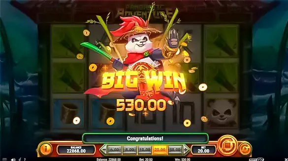 Pandastic Adventure Big Win