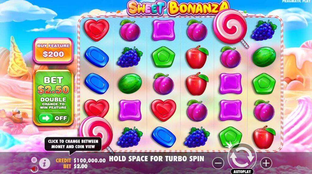 Sweet Bonanza - Game play