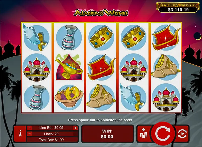 Aladdin's Wishes Slot