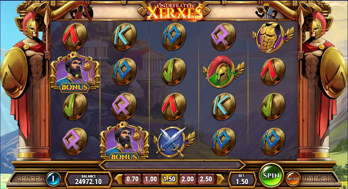 Undefeated Xerxes - bonus symbols