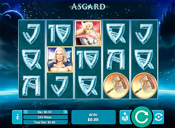 Asgard slot by RealTime Gaming