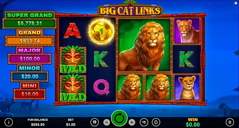 Big Cat Links slot