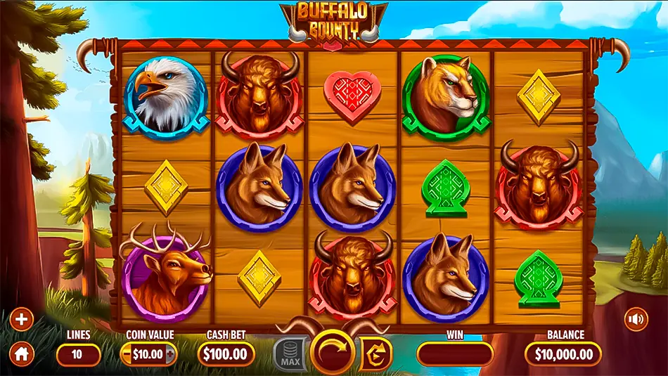 Buffalo Bounty slot - base game