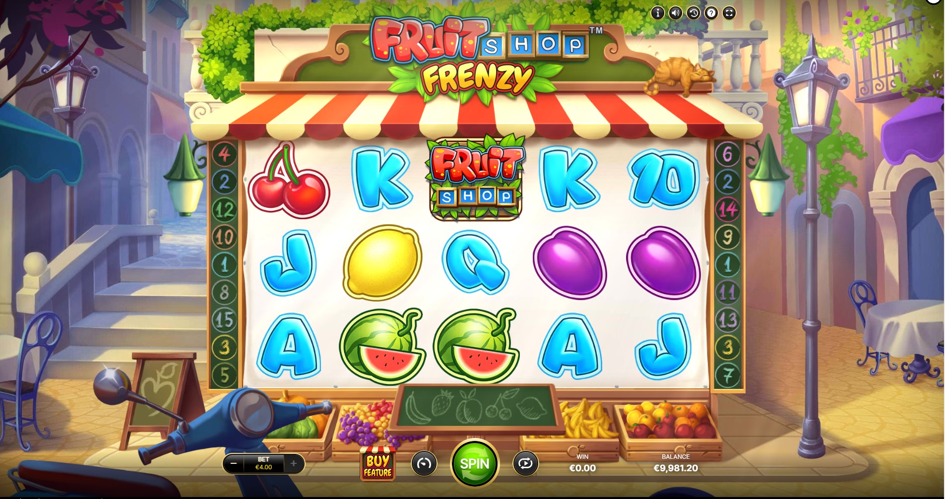 Fruit Shop Frenzy - main game