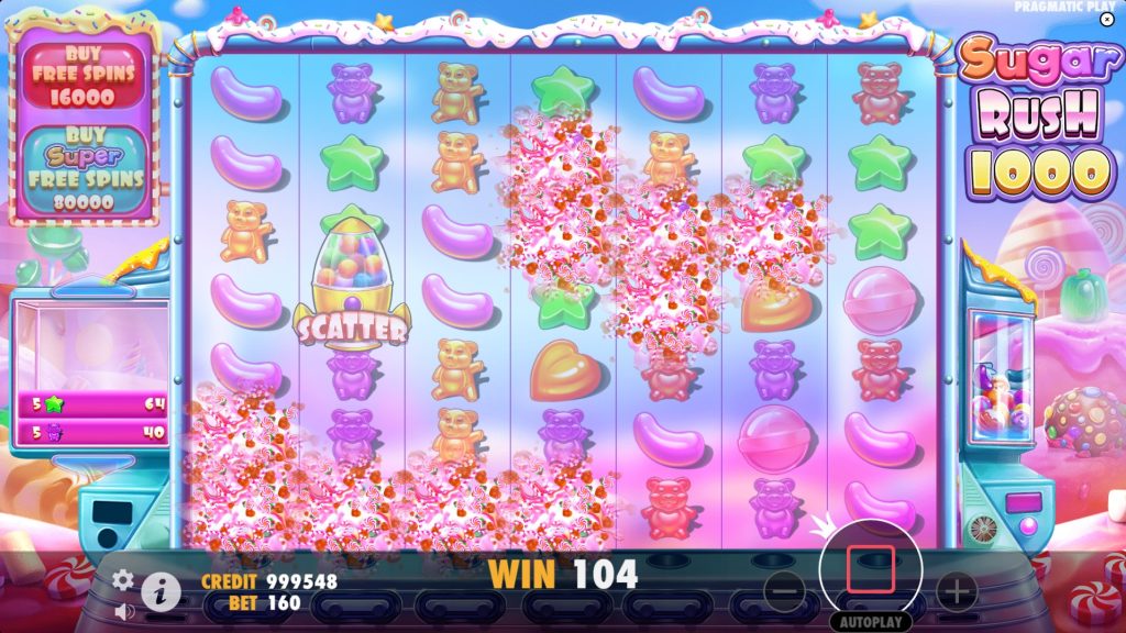 Sugar Rush 1000 - base game