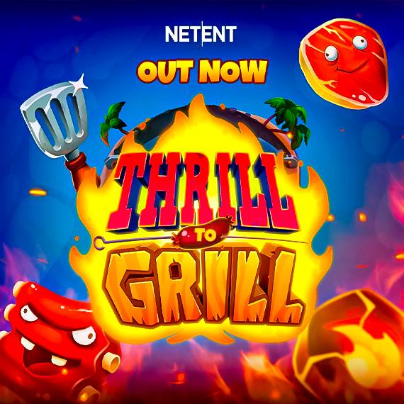 Thrill to Grill slot logo