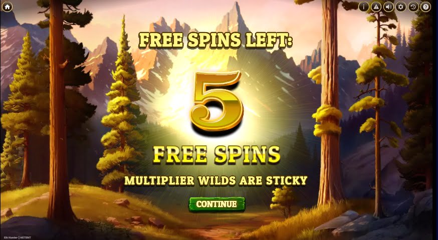 Elk Hunter free spin