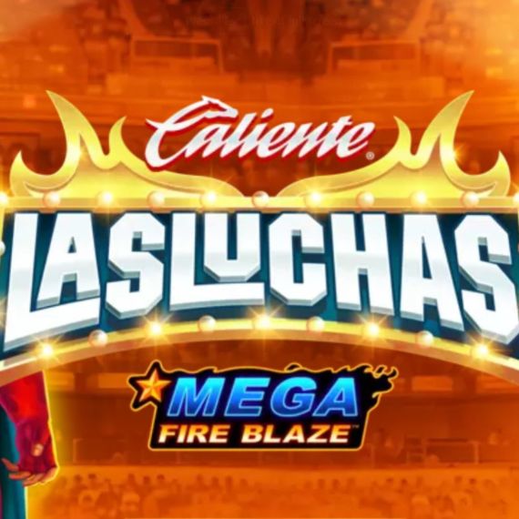 Mega Fire Blaze: Las Luchas by Playtech slot logo