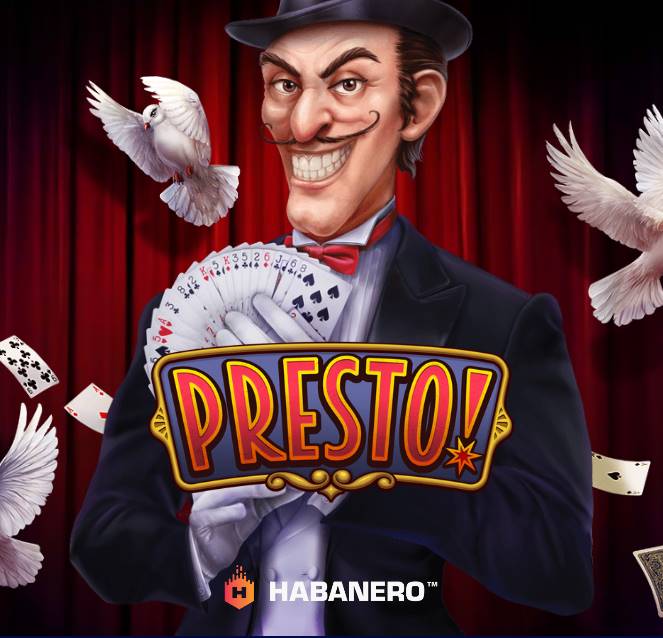 "Presto!"  - logo