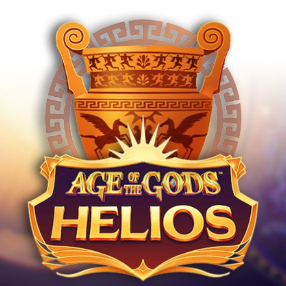 Age of the Gods: Helios by Playtech slot logo