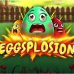 Eggsplosion by Dragon Gaming slot logo