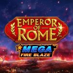 Mega Fire Blaze: Emperor of Rome slot by Playtech logo