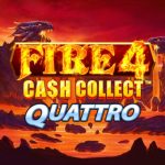 Fire 4: Cash Collect Quattro by Playtech slot logo