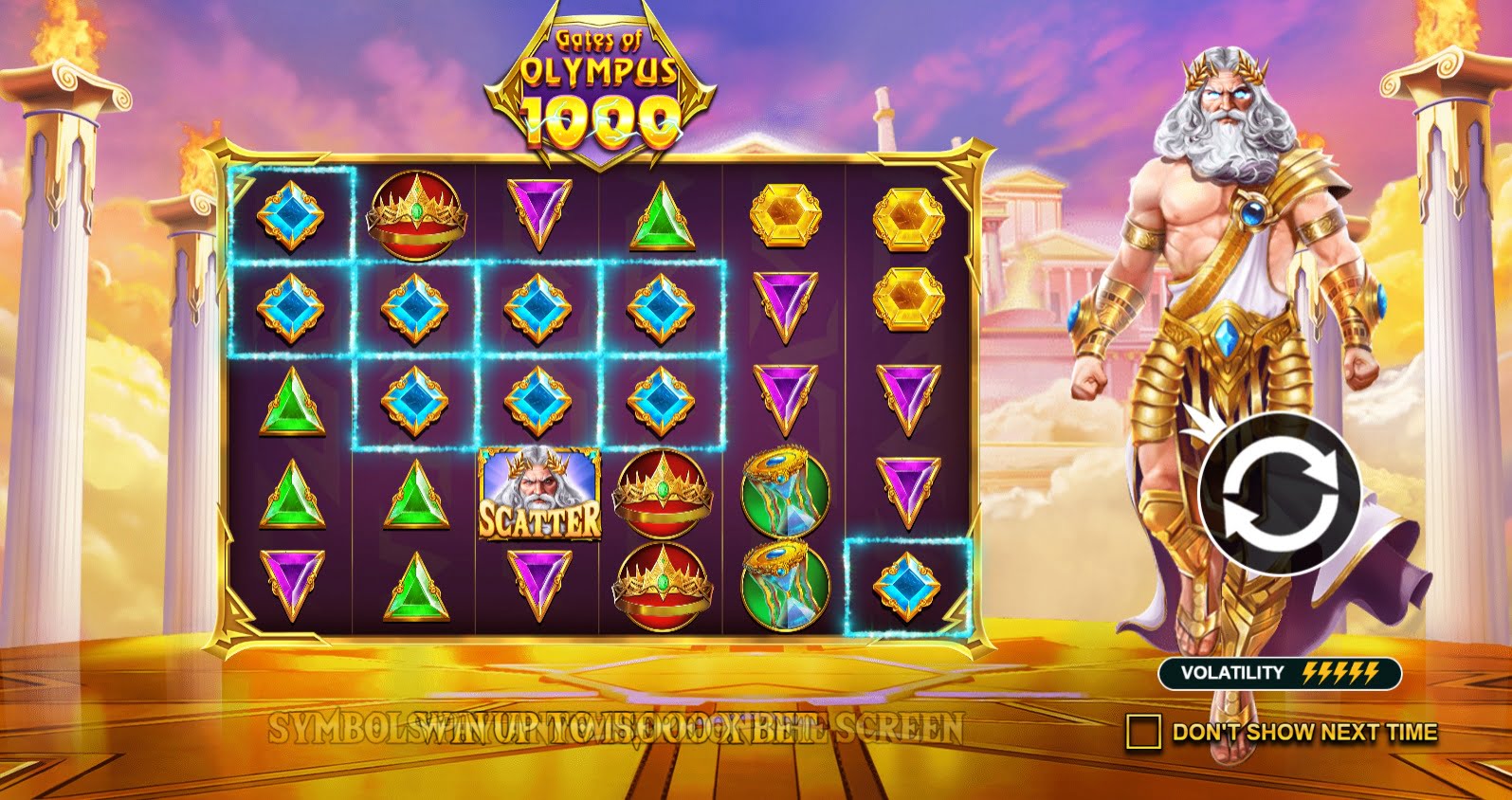 Gates of Olympus 1000 game