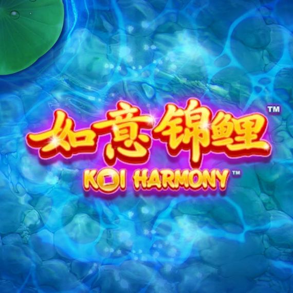 Koi Harmony Playtech slot logo