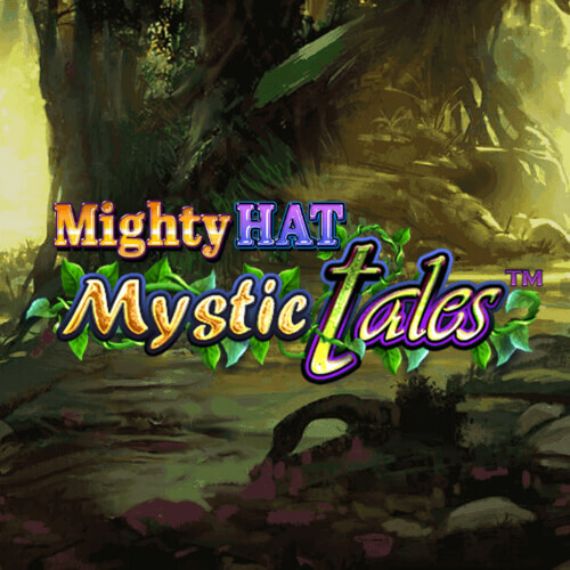 Mighty Hat Mystic Tales by Playtech slot logo