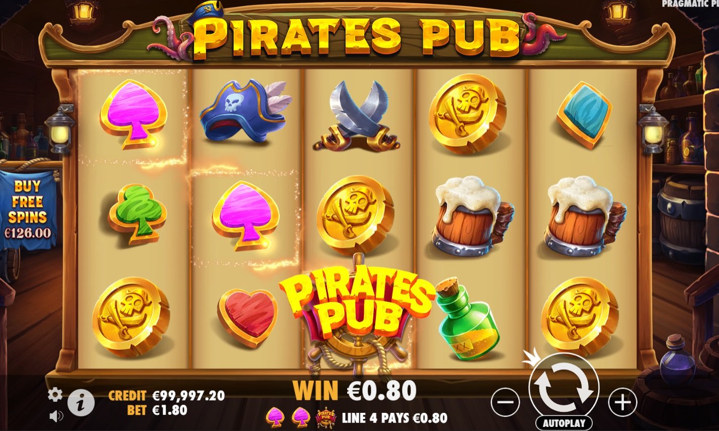 Pirates Pub spin