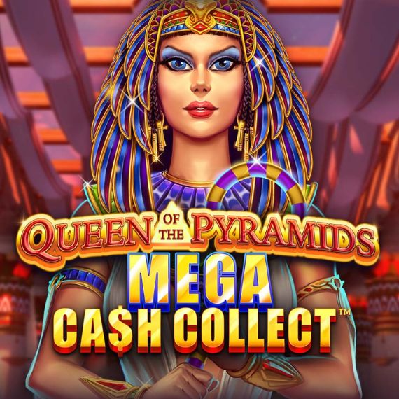 Queen of the Pyramids: Mega Cash Collect slot by Playtech logo