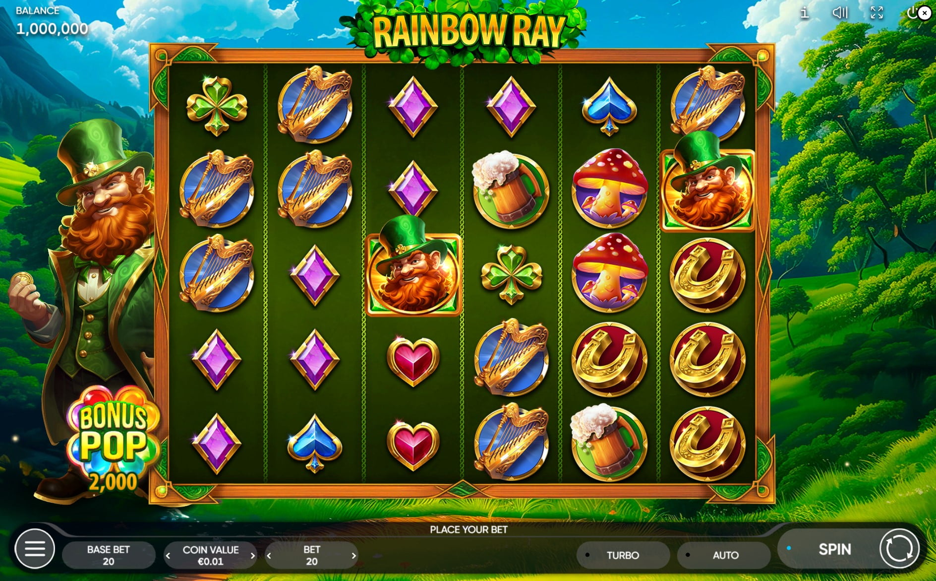 Rainbow Ray by Endorphina gameplay