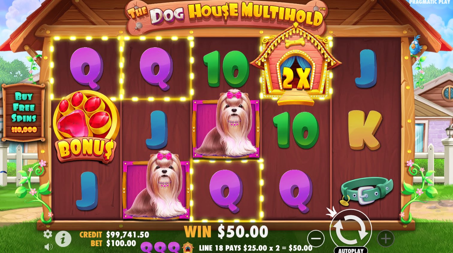 The Dog House Multihold spin