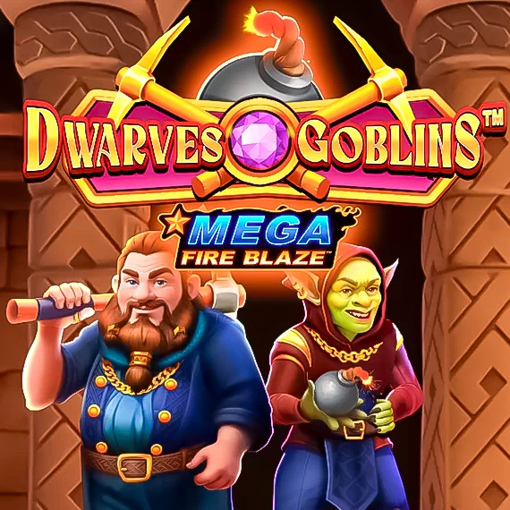 Mega Fire Blaze: Dwarves & Goblins slot by Playtech