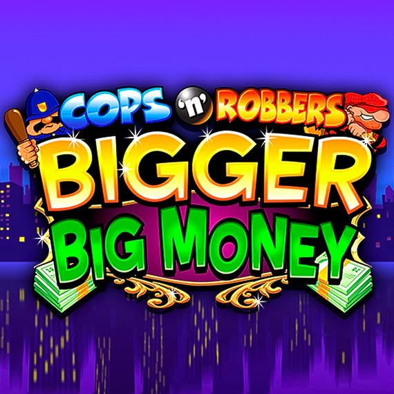 Cops ‘n’ Robbers Bigger Big Money slot logo
