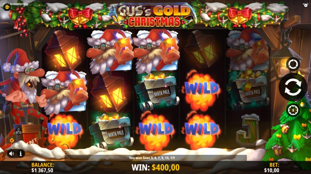 Guss Gold Christmas slot by IGT