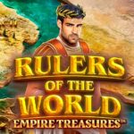 Rulers of the World slot logo
