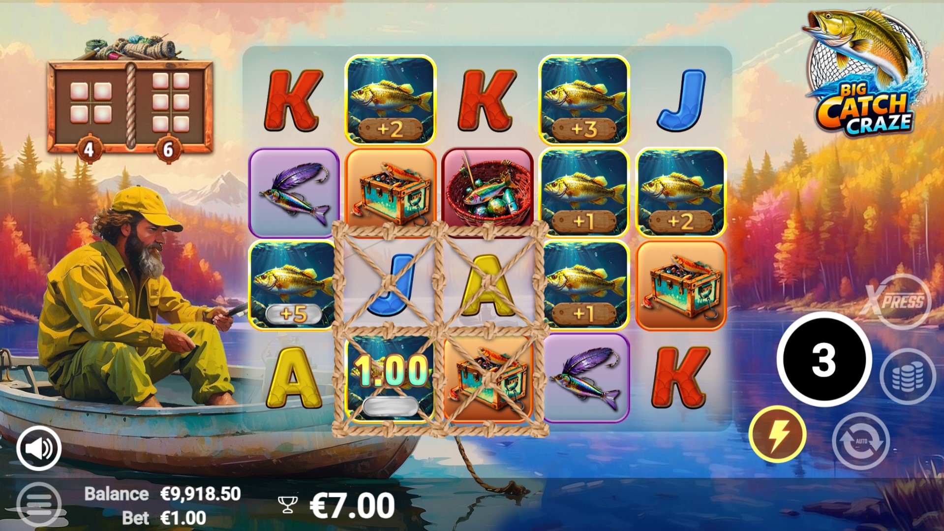 Big Catch Craze - free spins