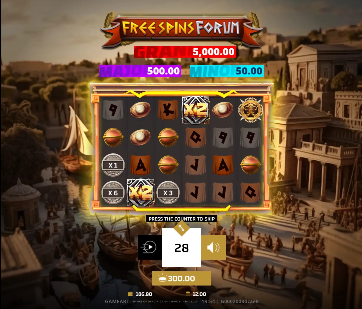 Empire of Wealth - free spins