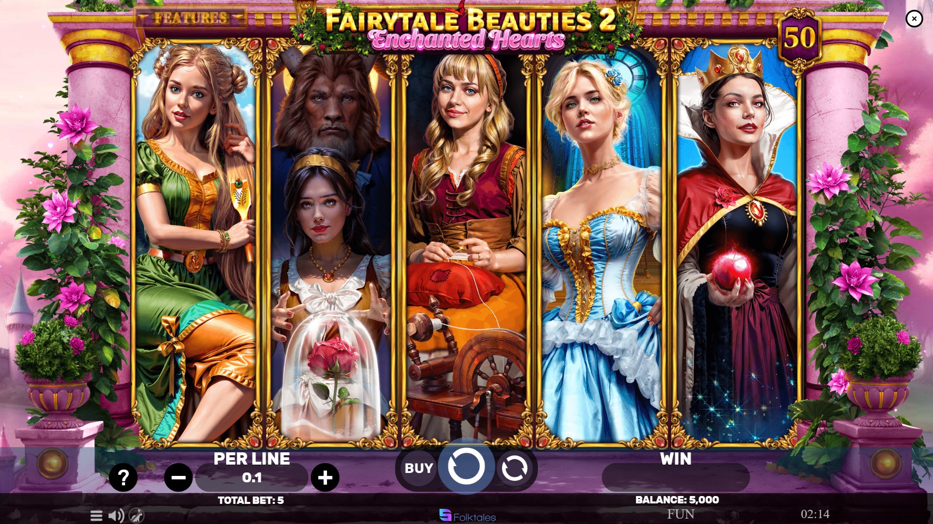 Fairytale Beauties 2 - Enchanted Hearts - base game